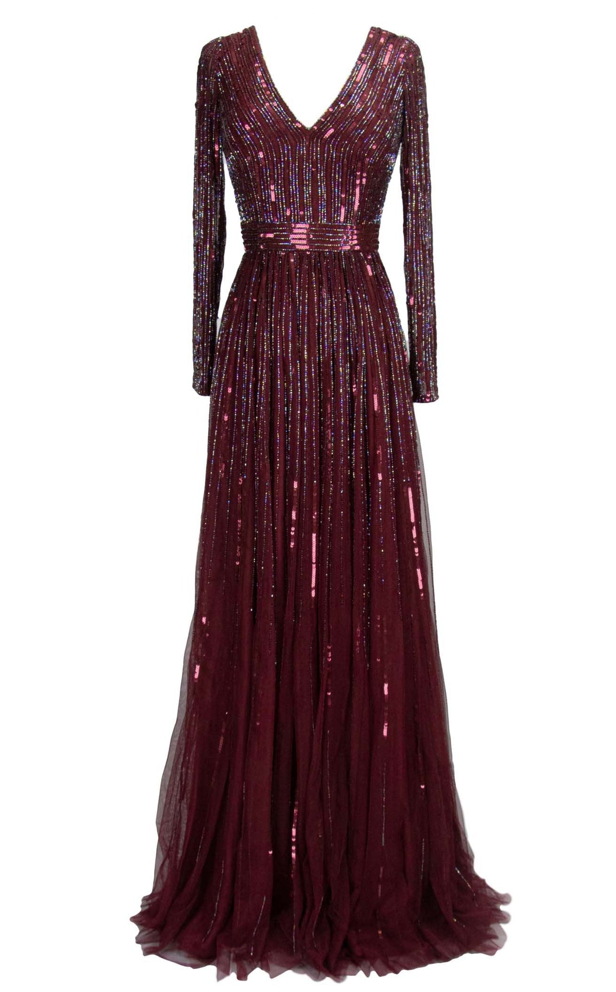 slim fit dress slacks Ladivine CD788 Prom Dress - Rose Gold main image 0