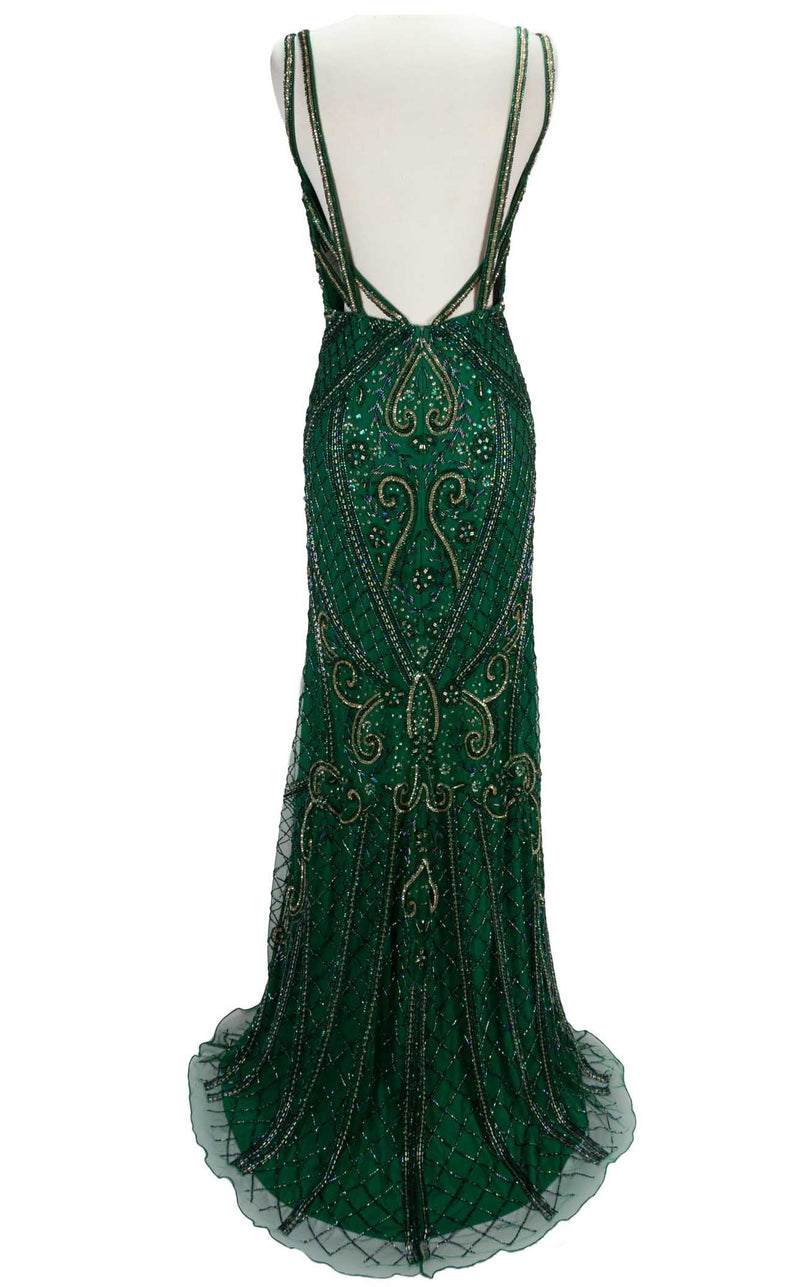 Paul Rekhi 5266 Dress Jewel-Green