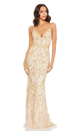 1 of 3 Mac Duggal 5309 Dress Champagne