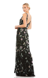 2 of 3 Mac Duggal 5313 Dress Black-Multi