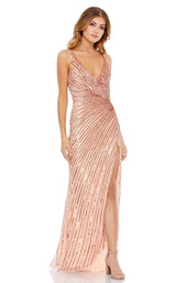 2 of 4 Mac Duggal 5372M Dress Rose-Gold