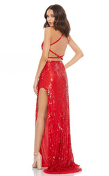 2 of 3 Mac Duggal 5373M Dress Red