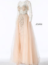 7 of 10 Jovani 53743 Blush