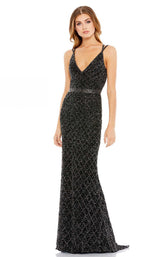 2 of 4 Mac Duggal 5374D Dress Black