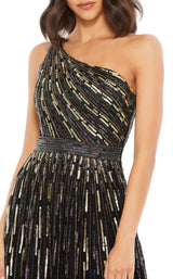 3 of 3 Mac Duggal 5381 Dress Black-Gold