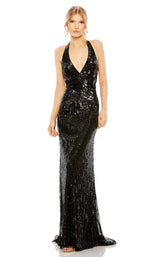 2 of 6 Mac Duggal 5390 Dress Black