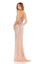 6 of 6 Mac Duggal 5390 Dress Rose-Gold