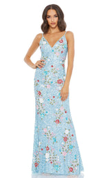 1 of 3 Mac Duggal 5397D Dress Powder-Blue