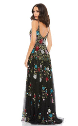 2 of 3 Mac Duggal 5400D Dress Black-Multi