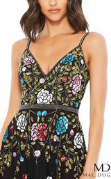 3 of 3 Mac Duggal 5400D Dress Black-Multi