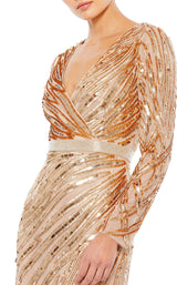 3 of 3 Mac Duggal 5438 Dress Copper