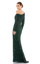 2 of 3 Mac Duggal 5449 Dress Emerald-Green