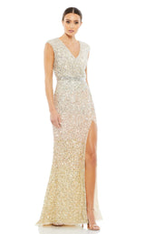 1 of 4 Mac Duggal 5489 Dress Nude