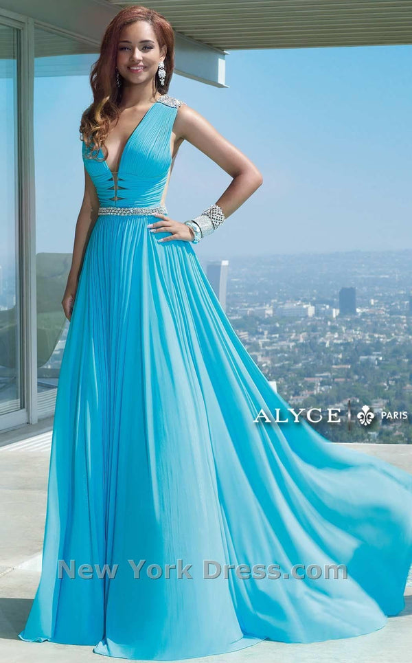 Alyce 2459 Turquoise/Nude