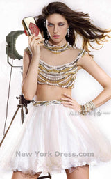 1 of 2 Alyce 2467 Pearl/Gold