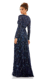 9 of 9 Mac Duggal 5496 Dress Midnight