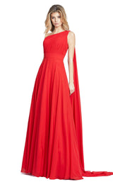 2 of 3 Mac Duggal 55250i Dress Red