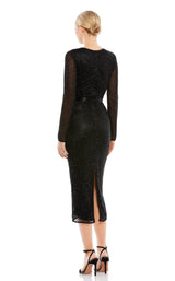 3 of 6 Mac Duggal 5530 Dress Black