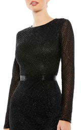 5 of 6 Mac Duggal 5530 Dress Black