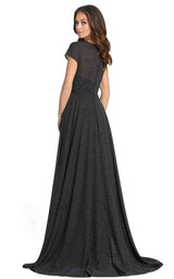 2 of 3 Mac Duggal 55306i Dress Black-Gold
