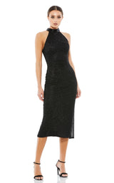 1 of 4 Mac Duggal 5531 Dress Black