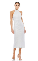 2 of 4 Mac Duggal 5531 Dress White