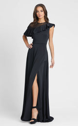 1 of 3 Mac Duggal 55317 Dress Black