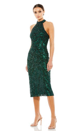 1 of 3 Mac Duggal 5535 Dress Bottle-Green