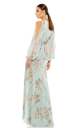 2 of 3 Mac Duggal 55391 Dress Seafoam