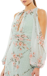 3 of 3 Mac Duggal 55391 Dress Seafoam