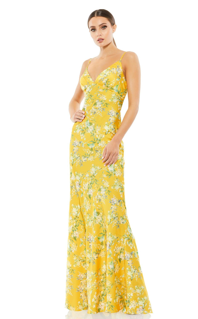 Mac Duggal 55396 Dress Yellow