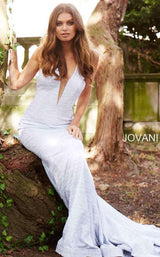 4 of 5 Jovani 55414 White