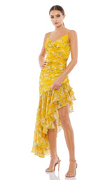 1 of 3 Mac Duggal 55425 Dress Yellow-Multi