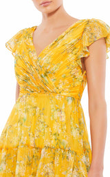 3 of 3 Mac Duggal 55426 Dress Yellow-Multi