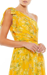 3 of 3 Mac Duggal 55427 Dress Yellow-Multi