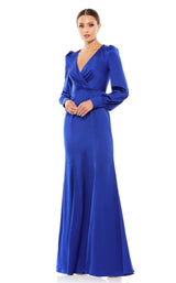 2 of 6 Mac Duggal 55635 Dress Royal-Blue