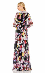 2 of 3 Mac Duggal 55660 Dress Black-Multi