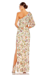 2 of 3 Mac Duggal 5567 Dress Nude-Multi