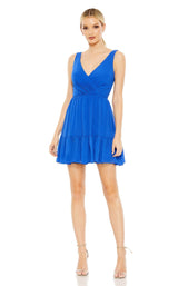 1 of 3 Mac Duggal 55677 Dress Royal-Blue