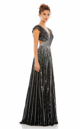 Mac Duggal 5568 Dress Black-Silver