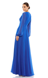 2 of 3 Mac Duggal 55682 Dress Royal-Blue