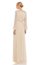2 of 3 Mac Duggal 55694 Dress Porcelain