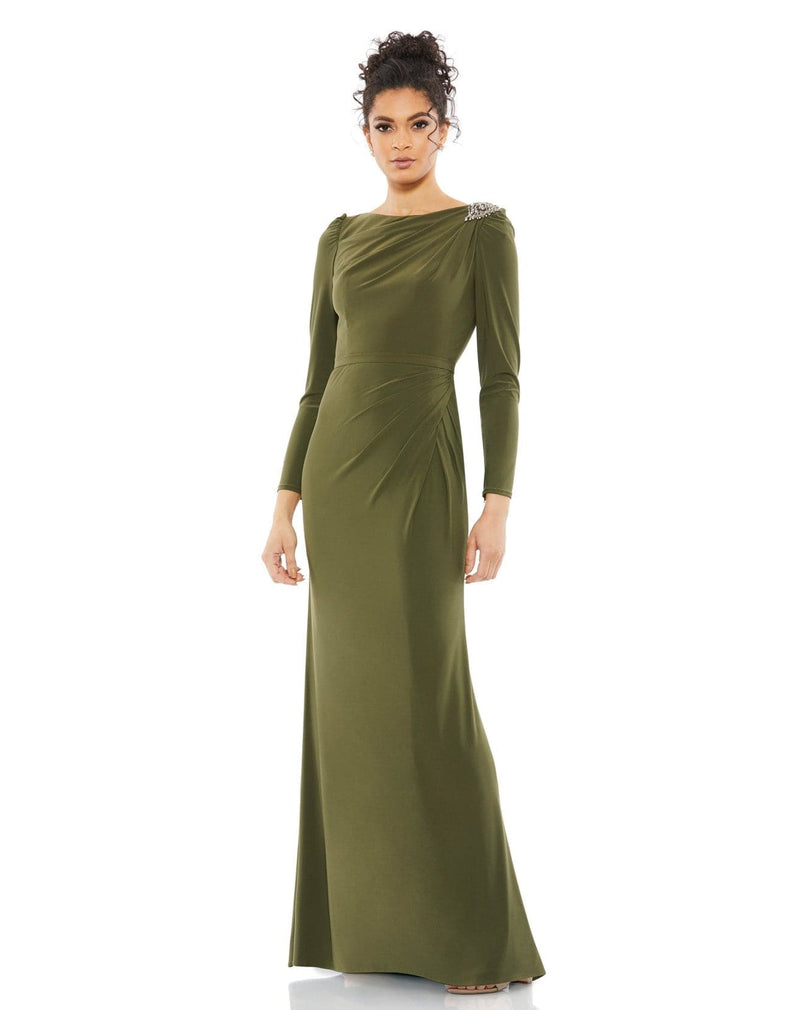 Mac Duggal 55695 Dress Olive