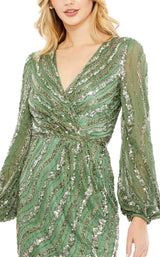 3 of 3 Mac Duggal 5573 Dress Sage