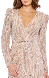 6 of 6 Mac Duggal 5574 Rose-Gold