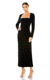 2 of 9 Mac Duggal 55792 Dress Black