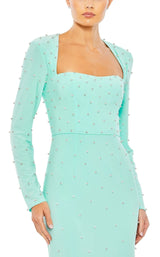 7 of 9 Mac Duggal 55792 Dress Mint