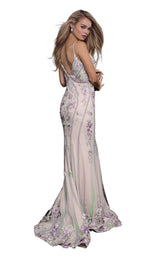3 of 6 Jovani 55816 Multi-Nude