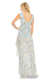 5 of 6 Mac Duggal 55826 Dress Blue-Multi