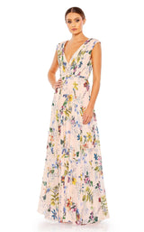 1 of 6 Mac Duggal 55829 Dress Pink-Multi